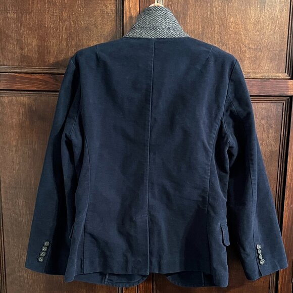 J CREW "OLD SCHOOL" BRUSHED COTTON JACKET SIZE M - Picture 2 of 12
